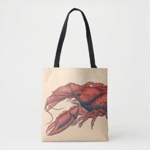 Tote Bag Homard dentelé de James Sowerby