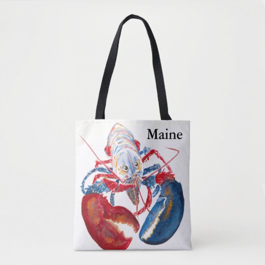Tote Bag Homard Fourre-tout de liberté (Devant)