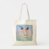 Tote Bag Homme dans la Lune (Dos)