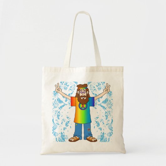 Tote Bag Homme de paix (Devant)