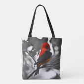 Tote Bag Homme Scarlet Tanager (Dos)