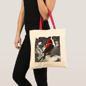Tote Bag Homme Scarlet Tanager (Devant (produit))