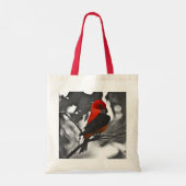 Tote Bag Homme Scarlet Tanager (Dos)