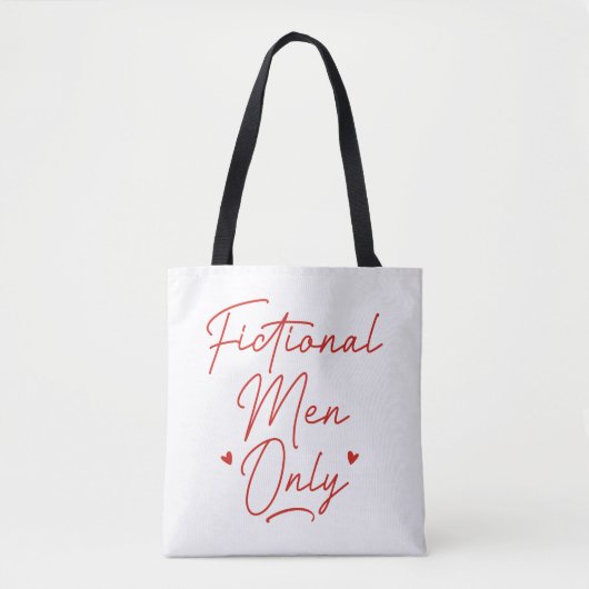 Tote Bag Hommes de fiction uniquement (Devant)