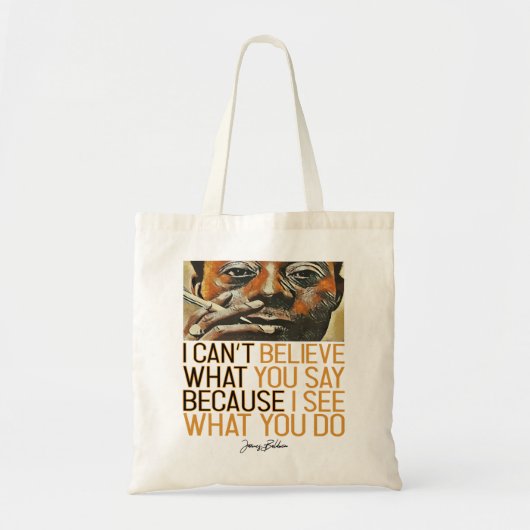 Tote Bag Hommes Femmes James Baldwin Cadeaux Pour Les Venti (Devant)