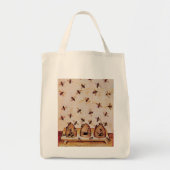 TOTE BAG HONEY BEE, BEEKEPER (Devant)