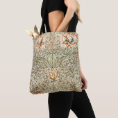 Tote Bag Honeysuckle, William Morris (De près)