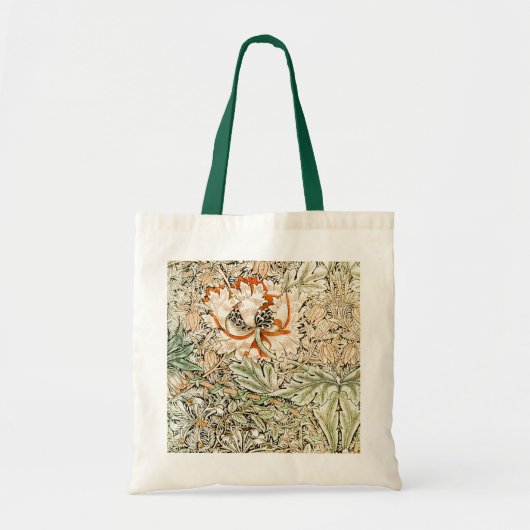 Tote Bag Honeysuckle, William Morris (Devant)