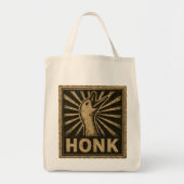 Tote Bag Honk Goose Funny Duck Chicken Mème (Devant)