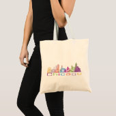 Tote Bag Hoodie de Chicago City (Devant (produit))