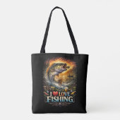 Tote Bag Hooked on the Horizon (Dos)