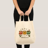 Tote Bag Hope joy Peace and Cocoa (Devant (produit))