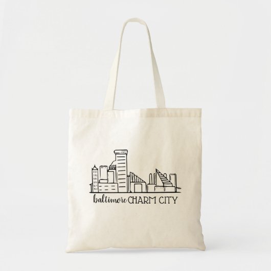 Tote Bag Horizon de Baltimore (Devant)