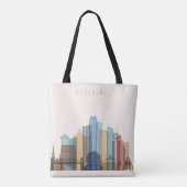 Tote Bag Horizon de ville de Vancouver, Canada | (Dos)
