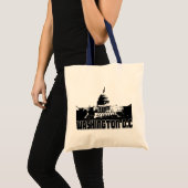 Tote Bag Horizon de Washington DC (Devant (produit))