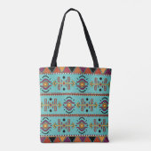 Tote Bag Horizon Turquoise (Dos)