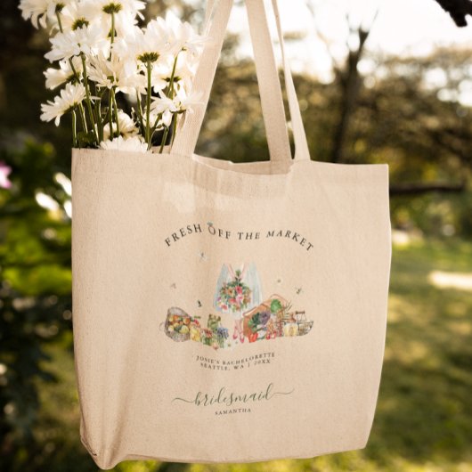 Tote Bag Hors Du Marché | Fête des mariées du marché agrico