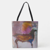 Tote Bag Horse, Mountain, River (Devant)