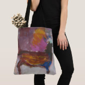 Tote Bag Horse, Mountain, River (De près)