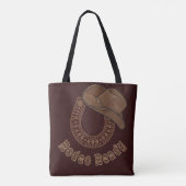 Tote Bag Horseshoe Rodeo Ready (Dos)