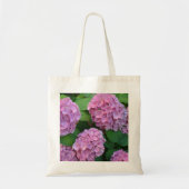 Tote Bag Hortensia hydrangea rose (Devant)