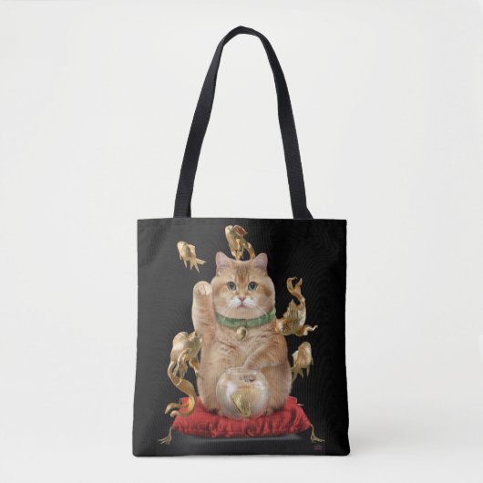 Tote Bag Hosico Maneki-neko (Devant)