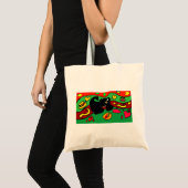 Tote Bag hot dog de teckel (Devant (produit))