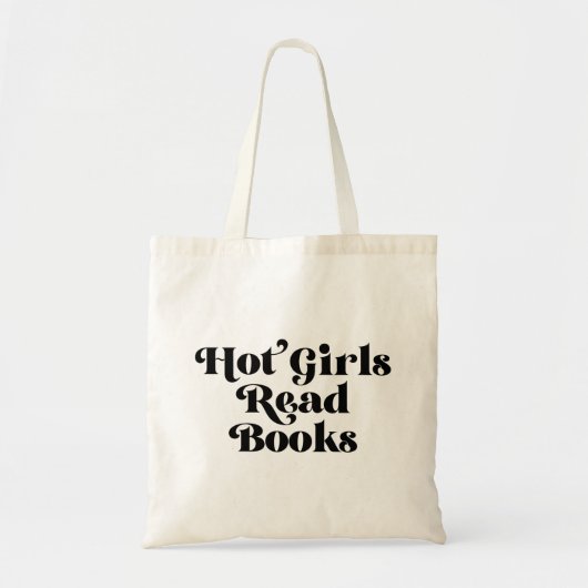 Tote Bag Hot Girls Lire des livres (Devant)