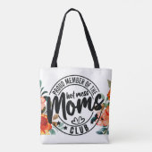 Tote Bag Hot Mess Maman Fête des mères Fourre-tout (Dos)