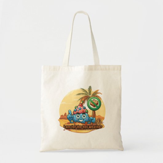 Tote Bag Hot Weather Hero (Devant)