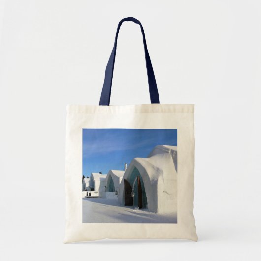 Tote Bag Hôtel de Glace, Québec, Canada (Devant)