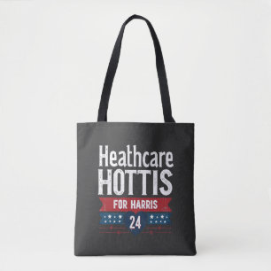 Tote Bag Hôtes De Soins De Santé Pour Harris 24 Kamala Walz