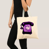 Tote Bag Hotline Purple (Devant (produit))