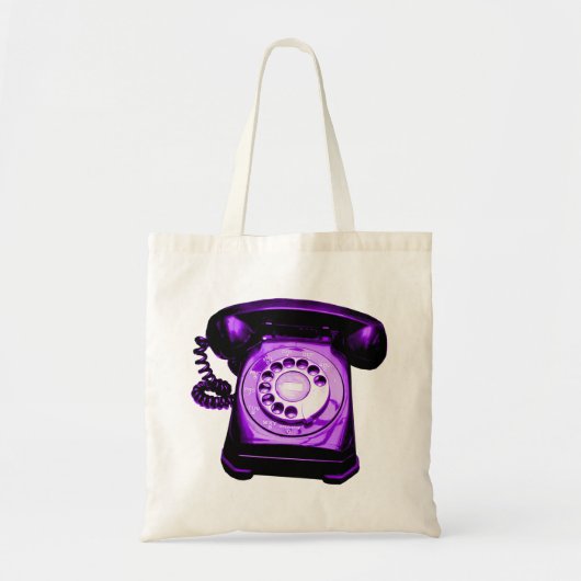 Tote Bag Hotline Purple (Devant)