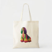Tote Bag Hound afghan (Devant)