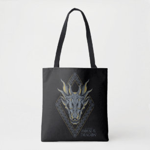 Tote Bag HOUSE of the Dragon   Skull Diamond Crest