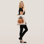 Tote Bag Howdy Fall - Vibes d'automne rustiques (Sur le modèle)