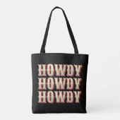 Tote Bag Howdy Howdy Howdy (Dos)