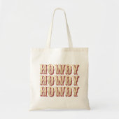 Tote Bag Howdy Howdy Howdy (Devant)