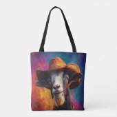 Tote Bag Howdy Rambo the Ram With a Side of Sass  (Dos)