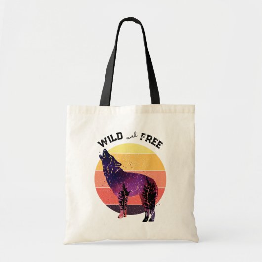 Tote Bag Howf Retro Stripe Wild Libre (Devant)