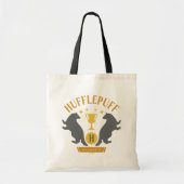 Tote Bag HUFFLEPUFF™ Badger and Cup House Pride Graphisme (Devant)