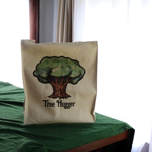 Tote Bag Hugger d'arbre
