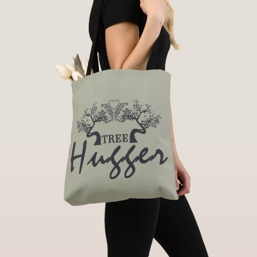 Tote Bag Hugger d'arbre (De près)