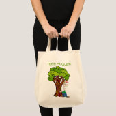 Tote Bag Hugger d'arbre - Guy (Devant (produit))
