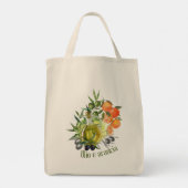 Tote Bag Huile d'olive et orange : (Dos)