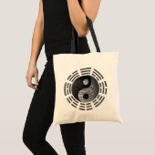 Tote Bag Huit Trigrams Yin Yang Graver en refief-Comme le (Devant (produit))