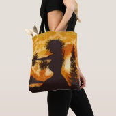 Tote Bag Hula Dancer (De près)