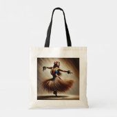 Tote Bag Hula Dancer Hawaii (Dos)
