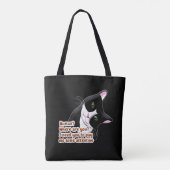 Tote Bag Humain ? Où es-tu ? Chat (Dos)